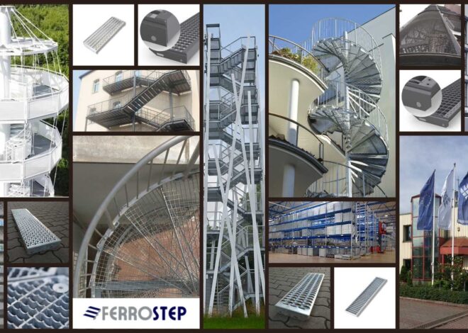 Die Flucht- und Feuertreppenlösung „Stahlturm mit vier Stützen“ als transformative Strategie